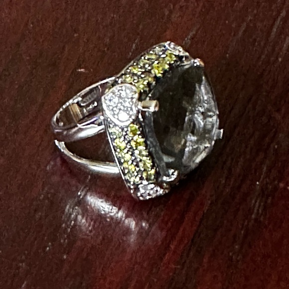 Stamped Silver Ring - Picture 3 of 5